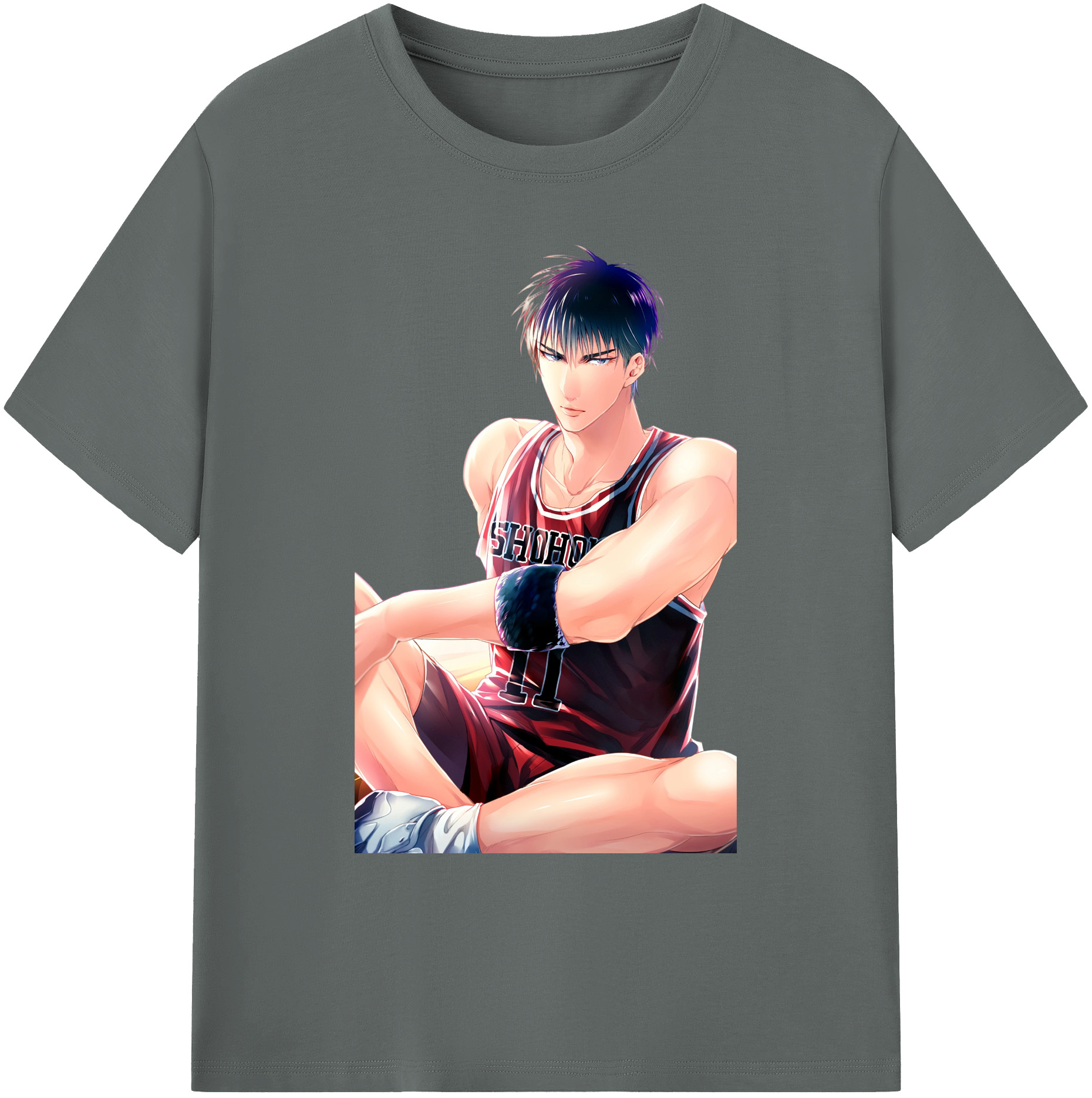 （画像用） SLAM DUNK／スラムダンク 綿100％ メンズ半袖Tシャツ｜肌触りやわらか＆通気性